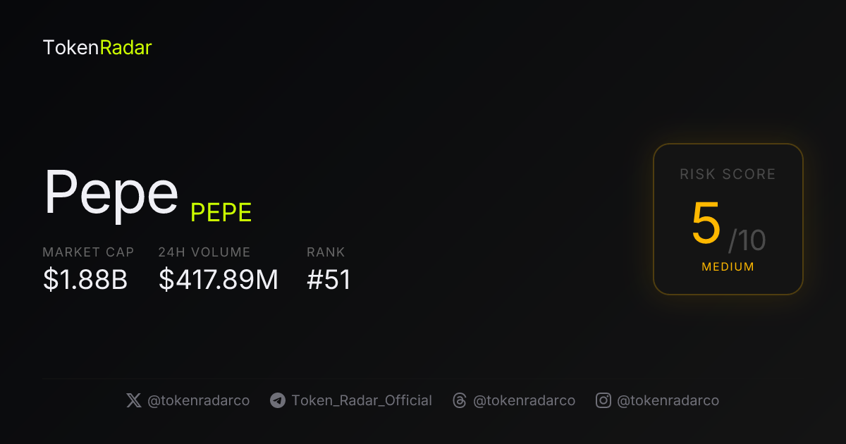 Pepe Check Note How to Transfer Pepe (PEPE) to Ledger: 2026 Security Guide | TokenRadar